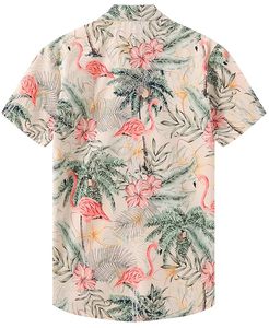 เสื้อฮาวายสำหรับผู้ชาย: เสื้อเชิ้ตชายหาดแขนสั้นสำหรับวันหยุดฤดูร้อน เสื้อเชิ้ตผู้ชายลำลองมีสไตล์ - Product Image 3