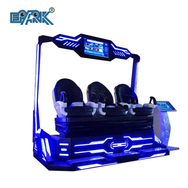 Other Amusement Park Products Vr Roller Coaster Simulator 3 Seats 9d Vr Cinema