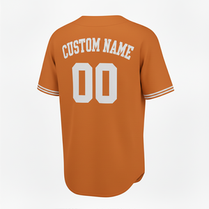 เสื้อเบสบอลชายแบบสั่งทำ ชุดทีม OEM ผู้ผลิต เสื้อเบสบอลแบบติดกระดุมด้านหน้า ยูนิเซ็กซ์ เสื้อผ้ากีฬาเบสบอล ชุดกีฬาทีม - Product Image 3
