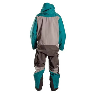 Traje de Nieve Unisex Retro de los 80, Impermeable 10,000mm, con Capucha, Diseño Color Block, Mono de Esquí de una Pieza, Aislado, de Poliéster y Nailon - Product Image 2