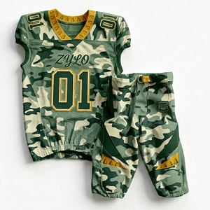2026 Best Quality Stitched 100% Polyester USA Team Customizable American Football Jersey - Product Image 2