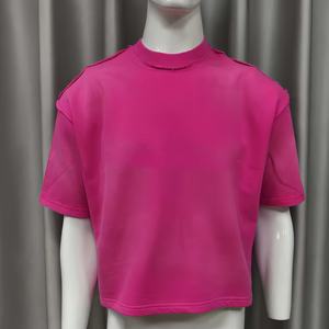 T-shirt oversize pour homme, effet délavé, impression en relief, t-shirt délavé pour homme - Product Image 3