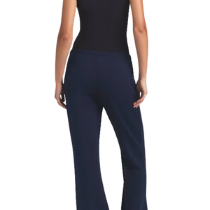 Womens Slim Fit Flared <b>Trousers</b> Custom Drawstring Waist Fitted Hip Bootcut Leg Casual <b>Yoga</b> Lounge Fashion Wholesale OEM ODM B2B - Product Image 2