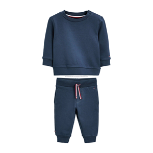 Ensemble de vêtements pour tout-petits garçons, motif dessin animé, vente en gros, vêtements pour enfants en bambou, service OEM avec logo personnalisé, couleur unie PK - Product Image 6