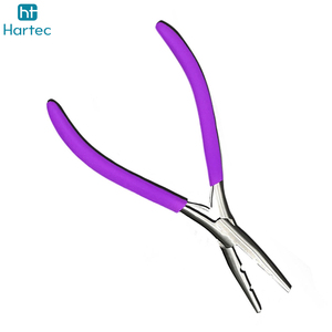 Top Product Professional Stainless Steel Hair Extension Pliers for Installation & Removal Reusable Beauty Salon Equipment - Product Image 2