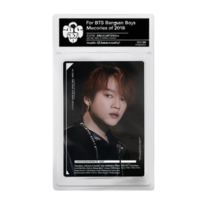 การ์ดรูปจีมิน BTS บังทันบอยส์ ความทรงจำปี 2018 - ของสะสม - Product Image 2