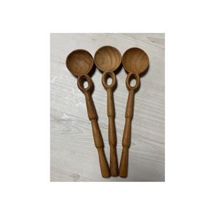 Utensilios de Madera Oscura Hechos a Mano en Vietnam, Tenedores y Cucharas para Pasta, Frutas, Ensaladas y Fideos, para Uso en el Hogar, Fiestas o Restaurantes - Product Image 6