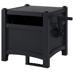 ที่เก็บสายยางเรซิ่นทนทานขนาด 150 ฟุต สำหรับรดน้ำ ใช้กับสายยาง PVC และลาเท็กซ์แบบอ่อนนุ่ม - Product Image 3
