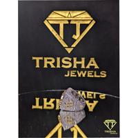 Bague personnalisée en moissanite VVS, argent sterling 925, style hip-hop, sertie de diamants, bijoux de luxe personnalisés par Trisha Jewels