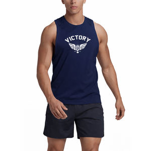 Débardeur de sport personnalisé pour homme, léger, à séchage rapide, sans manches, pour la salle de sport, la course à pied, la remise en forme et l'entraînement - Product Image 3