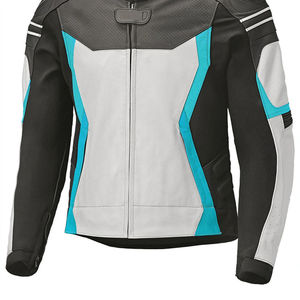 Chaqueta de Motociclismo de Cuero Vacuno Puro Personalizada para Hombre 2026, con Protecciones CE, Chaqueta de Cuero Genuino Impermeable y Resistente al Viento - Product Image 4