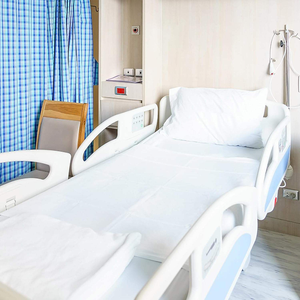 Juego de Sábanas Desechables Blancas No Tejidas para Uso Médico Hospitalario con Funda de Almohada - Product Image 4