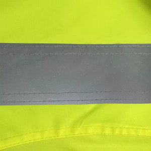 เสื้อแจ็คเก็ตบอมเบอร์แบบสะท้อนแสงราคาประหยัด ผ้าอ็อกซ์ฟอร์ดบุผ้านวม สำหรับงานที่ต้องการการมองเห็นสูง เหมาะสำหรับผู้ชาย - Product Image 6