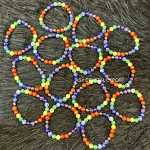 Wholesale Natural Crystal Gemstone 7 Chakra <b>Bracelet</b> 8mm Round Beads <b>Healing</b> Reiki Prayer Balance Elastic <b>Bracelets</b> Jewelry - Product Image 4