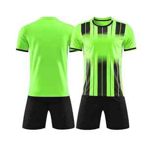 Uniformes de Fútbol Modernos al por Mayor para Hombre, Mujer y Jóvenes, Ligeros, de Secado Rápido, Ropa Deportiva de Entrenamiento, Conjunto de Camisetas de Fútbol Azules - Product Image 3