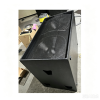 Sistem Suara Bass PA Daya Tinggi 1600w dengan Subwoofer Ganda 18 Inch untuk Konser Luar Ruangan, Speaker Panggung Profesional
