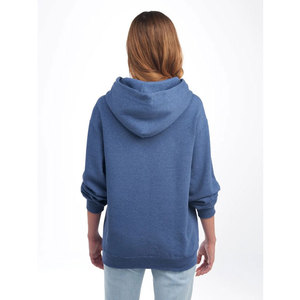 Sudadera con Capucha Amarilla de Forro Polar, Corte Regular, Color Sólido, Casual, Manga Larga, Diseño con Bolsillos, Tejida, Sudadera con Capucha Unisex - Product Image 6