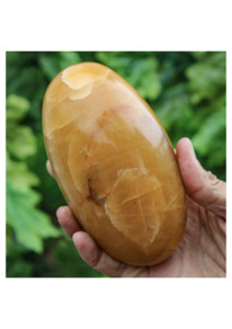 Newly Polished Yellow Aventurine Shiva Lingam Ornament Oval Shape Feng Shui Collectible Decorative <b>Stone</b> <b>Art</b> Piece - Product Image 2