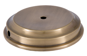 Base de Lámpara de Latón Sólido sin Acabado, Diseño Moderno, Latón Hilado, Orificio Central de 1/8F, Tamaños de 4-7 Pulgadas, Garantía de 3 Años, AC 110V SADBHI - Product Image 3