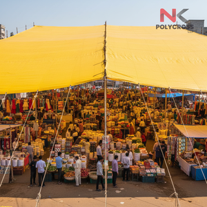 Lona de Protección Impermeable Resistente al Desgarro para Puestos de Venta al Aire Libre, Cubierta para Puestos de Mercado de Temporada - Product Image 4