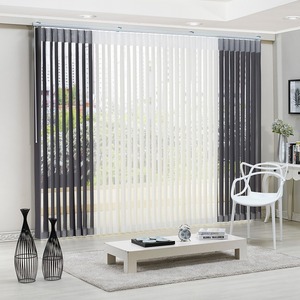 [Worldblind] Uni-curvers Smart Dream Rideau vertical intelligent filtrant la lumière en tissu polyester motorisé pour fenêtre - Product Image 2