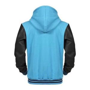 Trading Varsity <b>Jacket</b> Made With Wole and Leather Sleeves High Quality Embroidery Custom Logo Designed For a Modern Unisex Look - Product Image 2