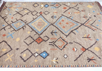 Tapis Kilim traditionnel en laine/soie tufté à la main, haute qualité, extra épais, pour l'hôtellerie, la décoration intérieure, l'utilisation dans les halls d'hôtel