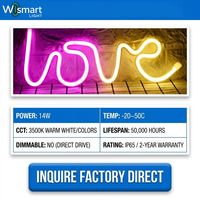 Bande lumineuse LED néon PVC 5M, profil rond, étanche IP65, haute luminosité, flexible, pré-câblée, emballage de vente au détail pour éclairage de signalisation