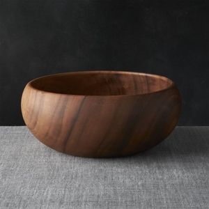 Bol en bois poli de luxe Rani Industries, compatible lave-vaisselle, modèle personnalisé RHE-10983 - Product Image 1