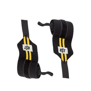 สายรัดข้อมือยกน้ำหนักและครอสฟิตคุณภาพสูงแบบกำหนดเองพร้อมโลโก้ - Product Image 3