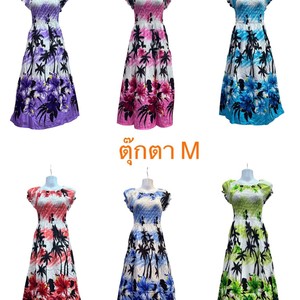Magnifique collection de robes hawaïennes colorées en tissu rayonne tissé, largeur 44 pouces, prêtes pour une expédition immédiate. - Product Image 3