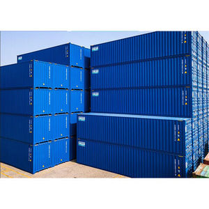 Conteneur maritime bleu de 20 pieds, propre et sec, utilisé pour l'habitation et les magasins, avec livraison rapide à Trinité-et-Tobago - Bahamas - Product Image 4