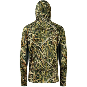 Sweat à capuche de chasse sportif surdimensionné pour homme - Imperméable et à séchage rapide, respirant, en polyester/coton écologique - Product Image 2
