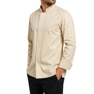 Chef Uniform 100% Cotton <b>Long</b> <b>Sleeve</b> Breathable Kitchen Wear for Restaurant Hotel Staff OEM Manufacturer Bulk Supply - Product Image 6