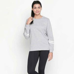 Sudaderas de gran tamaño en blanco de cuello alto para mujer con etiqueta privada personalizada al por mayor para mujer de bajo coste al por mayor pri - Product Image 1