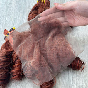 Combo Make Bouncy Perruque Bouclée Cheveux Humains Non Transformés SDD Bundle Closure Raw Cheveux Vierges Vietnamiens Cuticules Alignés Prix Usine - Product Image 4