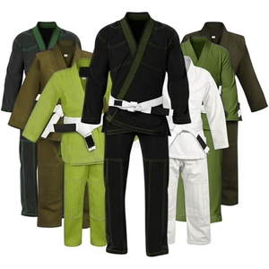Uniforme de Artes Marciales de Jiu Jitsu de Algodón Estilo Elite, Costuras Duraderas, Transpirable, Elástico, Ligero y de Secado Rápido para BJJ - Product Image 1