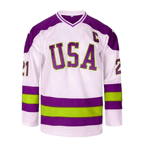 Nouvelle arrivée, maillot de hockey sur glace de style américain sublimé de qualité supérieure, personnalisé, pour hommes et femmes, vêtements de sport, maillot de club pour joueurs de l'équipe - Product Image 1