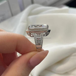 แหวนเพชรสำหรับเด็กผู้หญิงที่ปลูกในห้องทดลองสำหรับ VVS-VS 2.52ct IGI 14K สีเหลืองทอง - Product Image 4