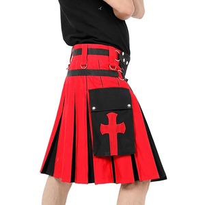 Kilt Escocés Tradicional Clásico de Alta Calidad para Hombre, en Tartán, de Poliéster, con Opciones Personalizables, Servicio OEM/ODM - Product Image 2