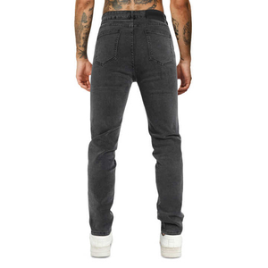 Pantalon en jean pour homme, vêtements décontractés avec logo de marque personnalisé imprimé, prix de gros, pantalon en jean pour homme en vente en ligne - Product Image 2