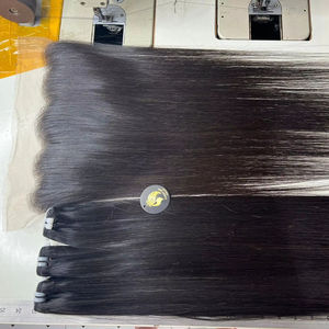 CDYHAIRVN Cabello Humano Natural Liso Transparente HD de Lujo para Cierre, Calidad No Remy, Cabello Virgen, Parte Completa Personalizable - Product Image 1