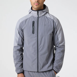 Traje Cortavientos para Hombre, Conjunto de 2 Piezas con Chaqueta Funcional y Pantalones Ajustados, Ligero para Viajar - Product Image 4