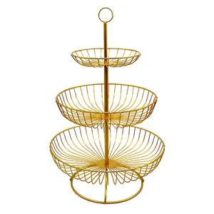 Frutero de hierro de diseño moderno, el más vendido, para encimera de cocina, organizador de almacenamiento de frutas, decoración para mesa de comedor - Product Image 1