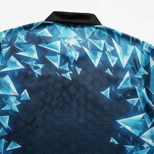 Camiseta Deportiva de Alta Calidad al por Mayor, Diseño de Logotipo Personalizado, Sublimación Completa, Camiseta Polo para Hombre - Product Image 5