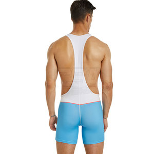 Combinaison de lutte sur mesure, confortable, flexible et ajustée au corps, pour les athlètes, entraînement en salle de sport et sports de compétition - Product Image 3