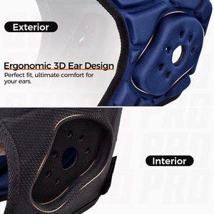 Casque de football américain souple 7v7, casque de rugby, casque de scrum, protège-tête rembourré réglable pour jeunes, enfants et adultes - Product Image 2