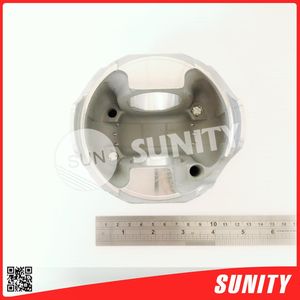 TAIWAN SUNITY Steel Silver High Efficiency PISTON ASSY OEM 11917-22051 for Yanmar Piston Pin <b>Clips</b> Marine Diesel Engines Part - Product Image 2