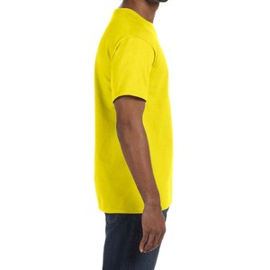 T-shirt unisexe de qualité supérieure, couleur unie, écologique, col rond, manches courtes, coupe classique, tendance, prix de gros, pas cher, pour hommes - Product Image 3