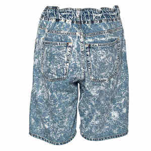 Shorts de Mezclilla Tie Dye de Cintura Alta para Hombre, Estilo Boyfriend, Casual, Verano, Lavado a la Piedra, Tela de Algodón, Diseño con Bolsillos - Product Image 2